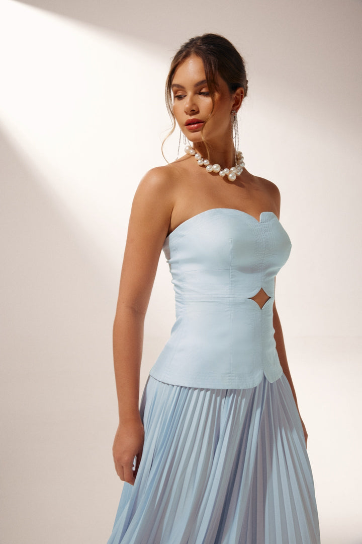 Skye - Conjunto de top y falda