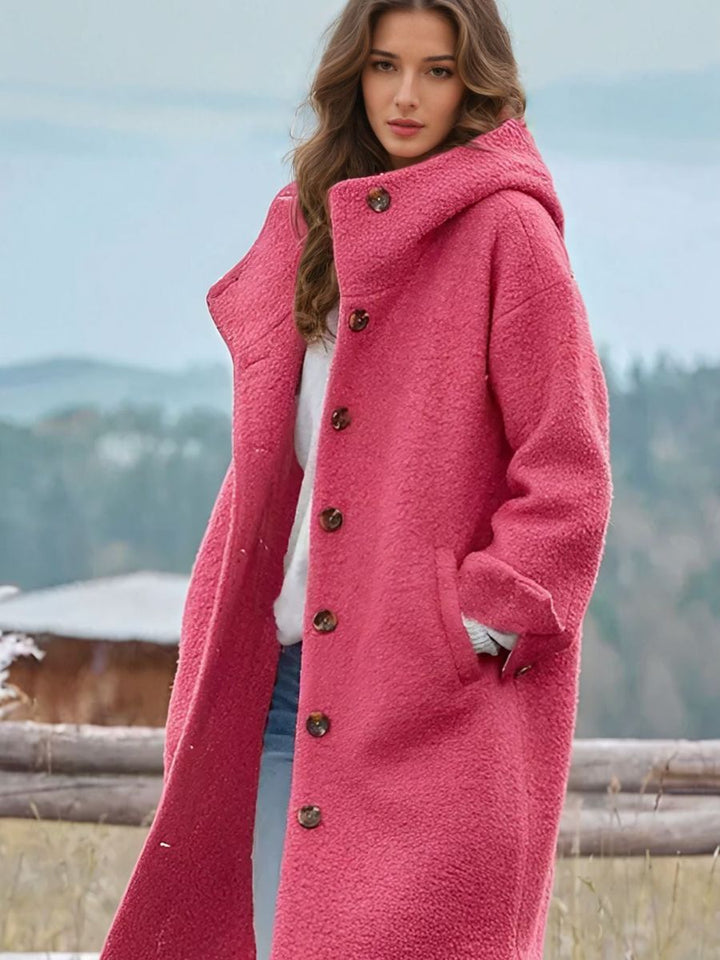 Diana - Abrigo largo con capucha