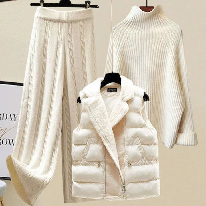 Cati - Conjunto tres piezas de cachemira