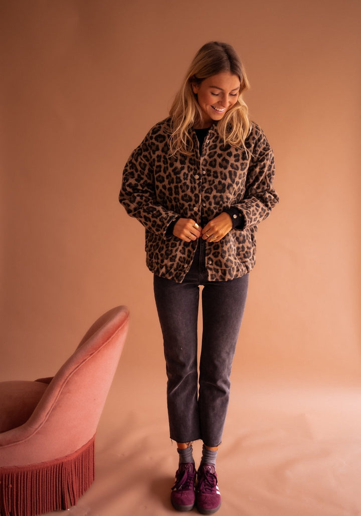 Charlene | Chaqueta de Leopardo