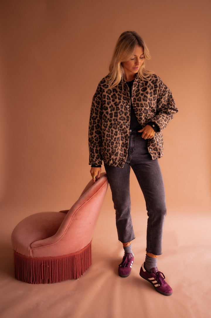 Charlene | Chaqueta de Leopardo